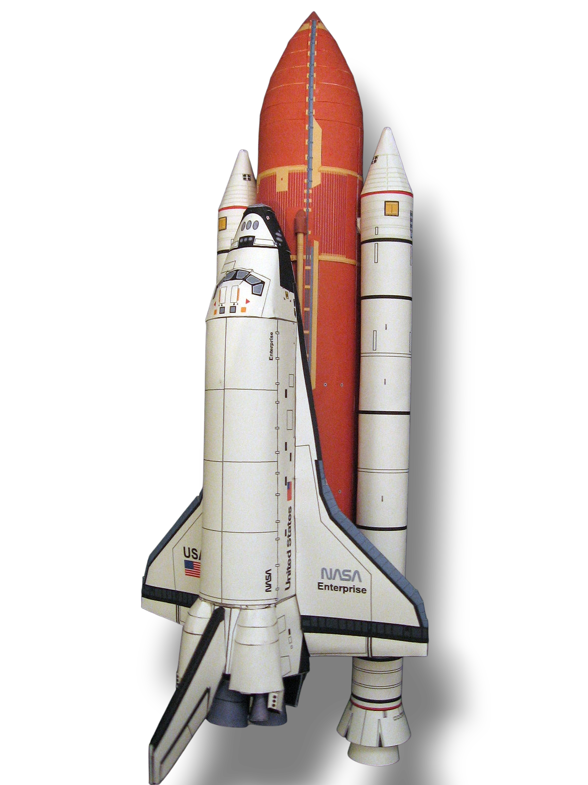 Papierový raketoplán OV-101 Enterprise